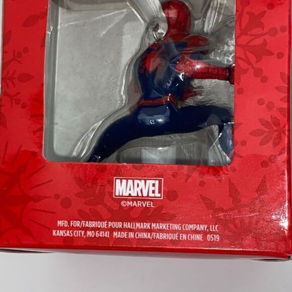 Hallmark Multicolor Marvel Spider-Man Christmas Tree Ornament Holiday Decor - Picture 4 of 6